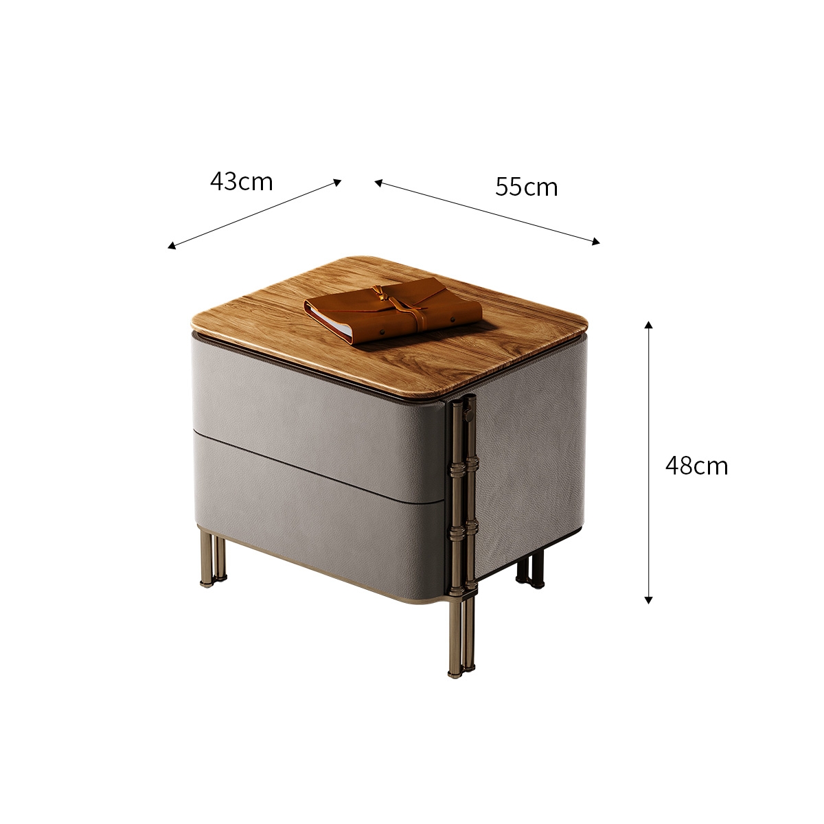 Bamboo Bedside Table 1
