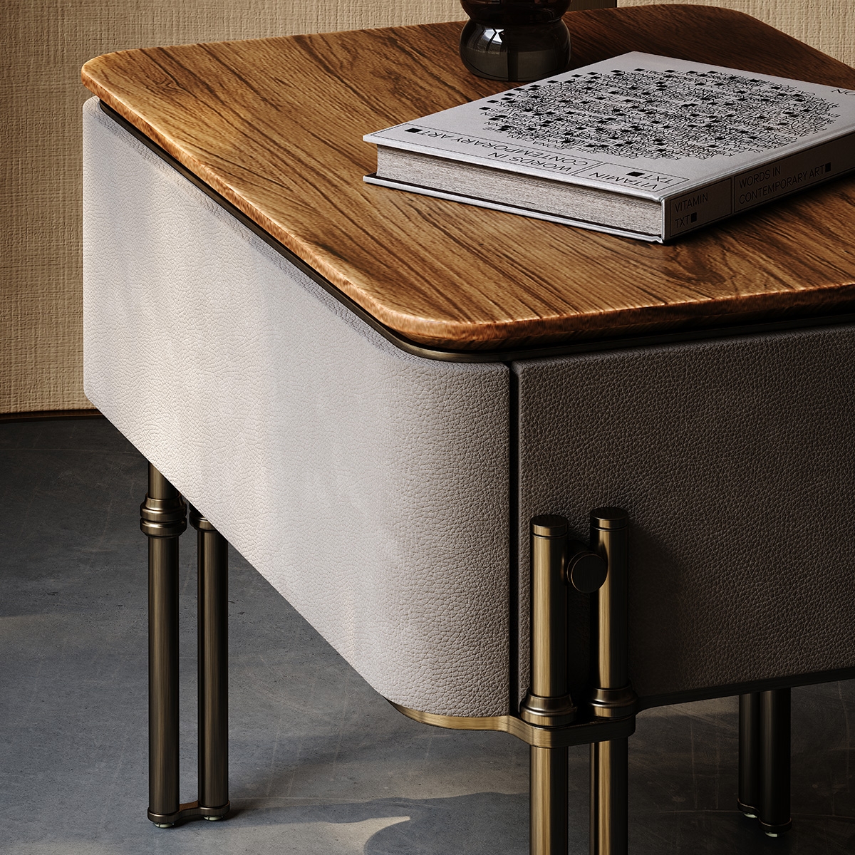 Bamboo Bedside Table
