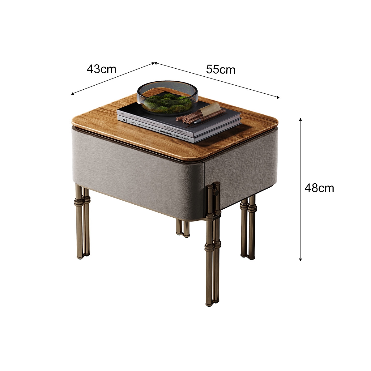 Bamboo Bedside Table