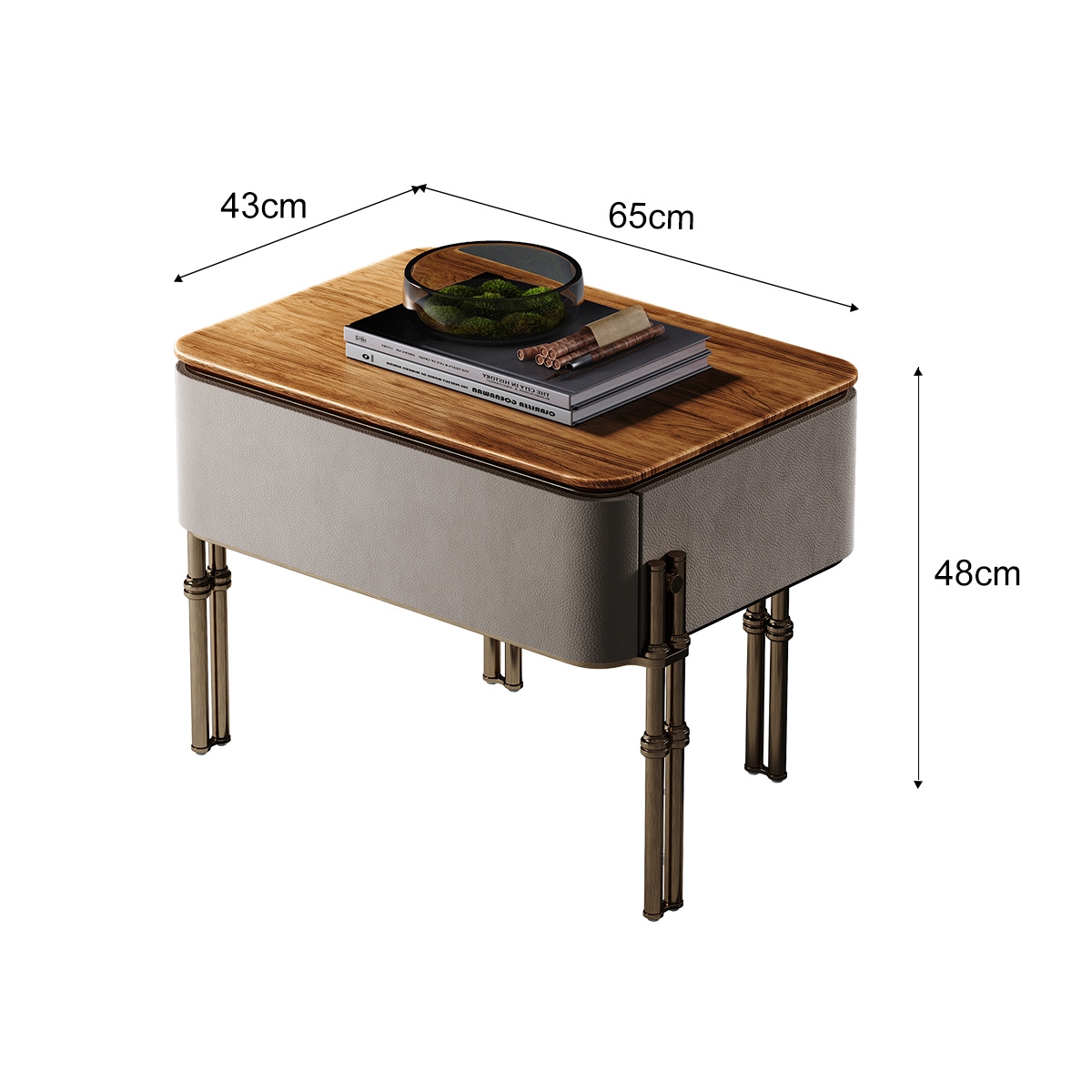 Bamboo Bedside Table