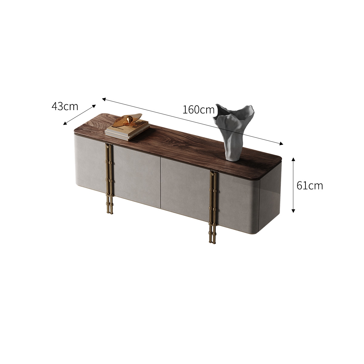 Bamboo Bedroom TV Stand