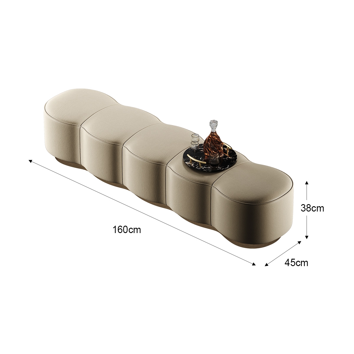 Ruoshui Bed Bench 1