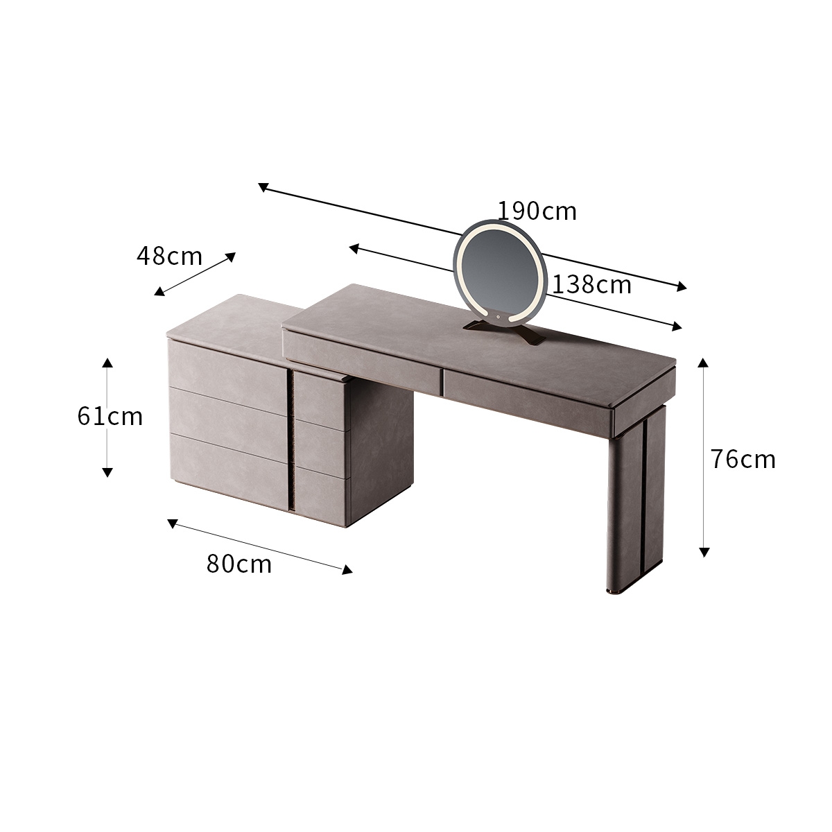 Whirlwind Dressing Table