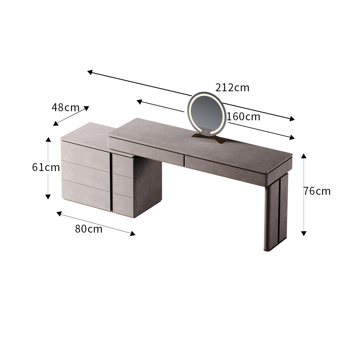 Whirlwind Dressing Table