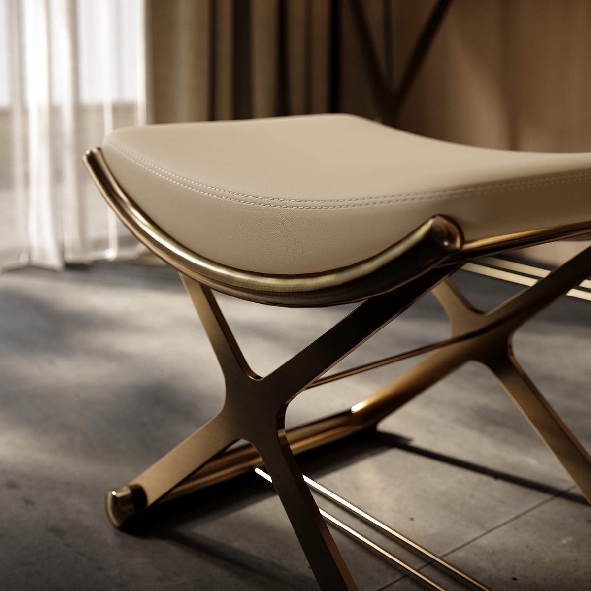 Grand Makeup Stool