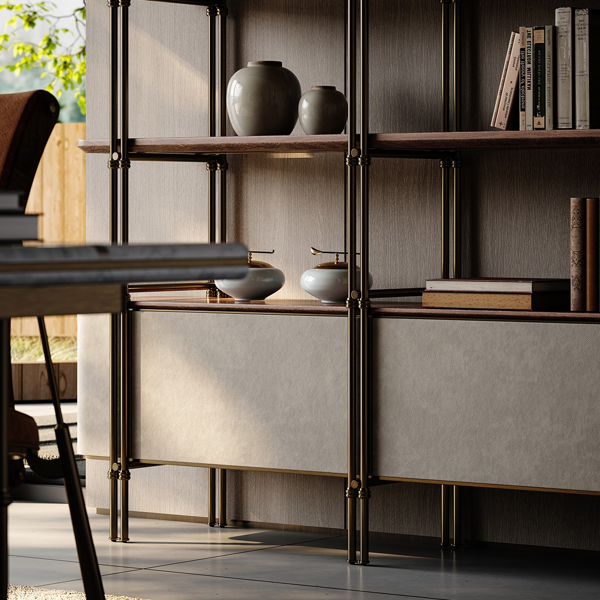 Bamboo Bookcase