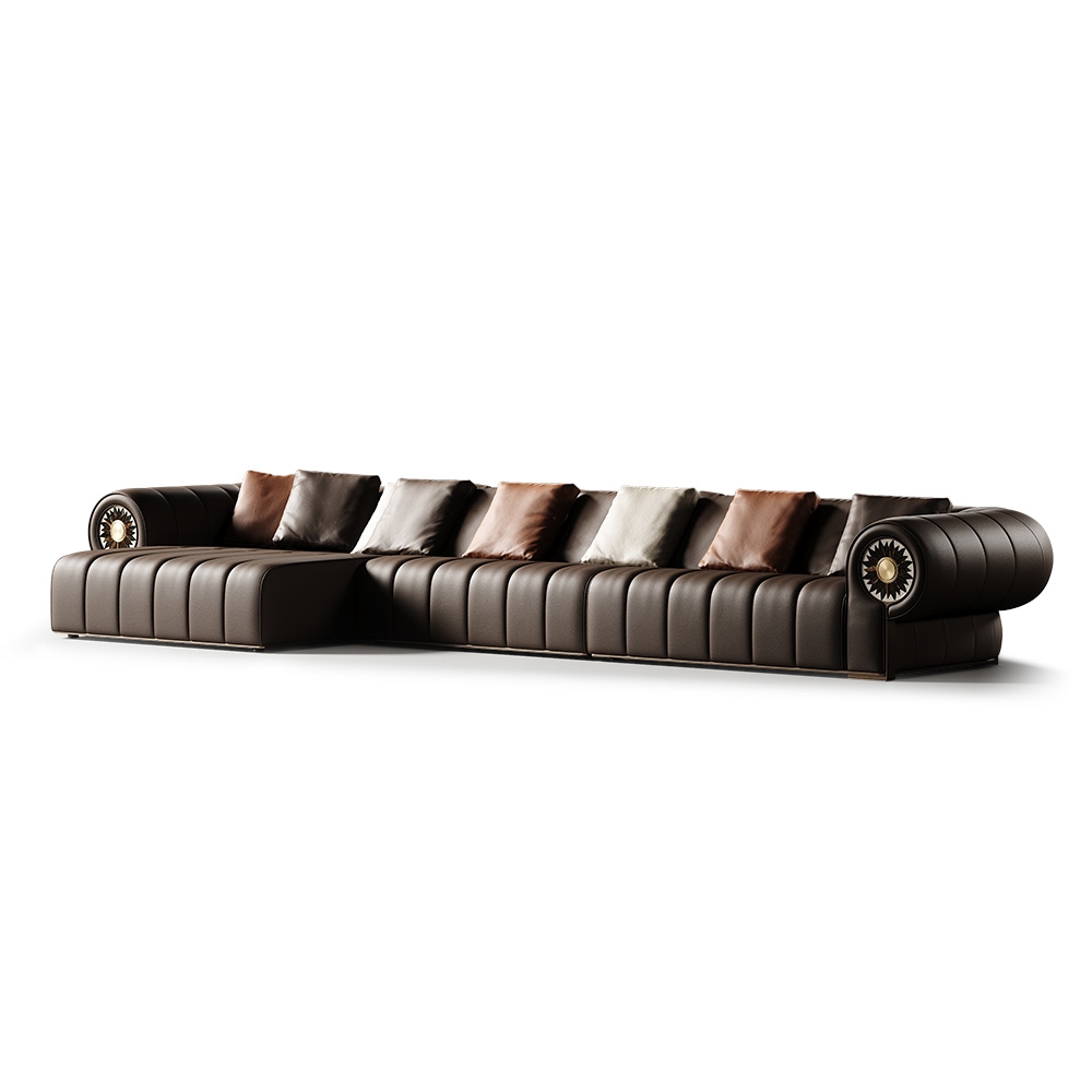 Golden Sunflower Sofa